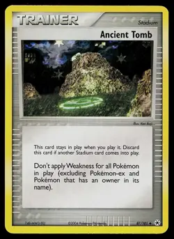 Pokemon Card - Ancient Tomb Hidden Legends 87/101 Reverse Holo - Image 1