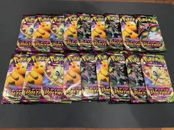18 Pokemon TCG Vivid Voltage Factory Sealed Booster Packs Lot 1/2 Booster Box - Image 2