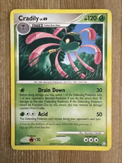 Pokémon TCG Cradily Legends Awakened 21/146 Regular Rare HP/DMG - Image 1