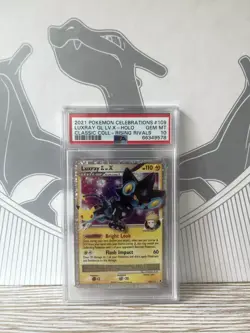 Pokémon TCG Luxray GL LV.X #109 - 2021 Celebrations HOLO PSA 10 GEM MINT - Image 1