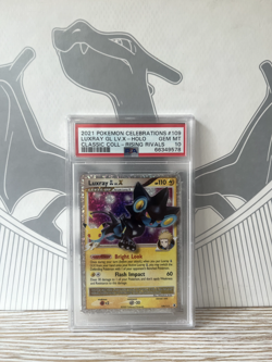 Pokémon TCG Luxray GL LV.X #109 - 2021 Celebrations HOLO PSA 10 GEM MINT - Image 2