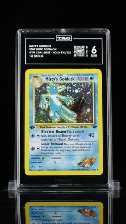 Misty's Golduck 12/132 Gym Challenge Holo - Image 4