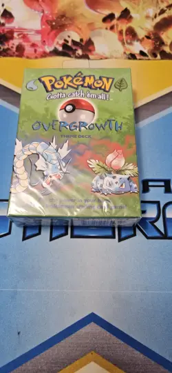 1999 Pokemon Base Set Overgrowth Theme Deck Vintage FACTORY SEALED - Image 5