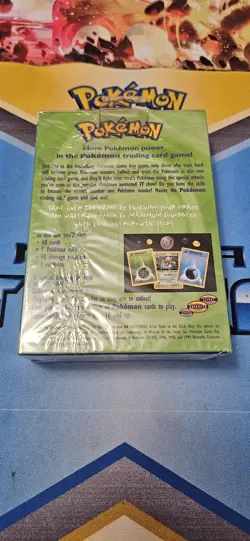 1999 Pokemon Base Set Overgrowth Theme Deck Vintage FACTORY SEALED - Image 8