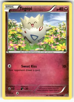 Togepi XY - Roaring Skies Common Pokemon Lightly played - Image 3
