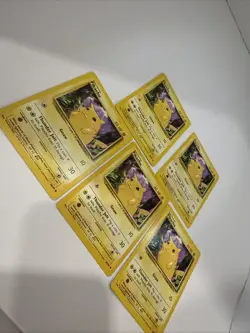 Pokemon 58/102 Pikachu Yellow Cheeks Card  Lot of 5 - Image 5