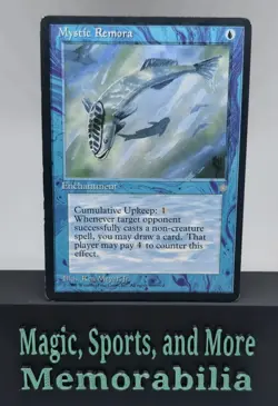 MTG Mystic Remora Ice Age Regular Common Magic The Gathering HP - Image 1
