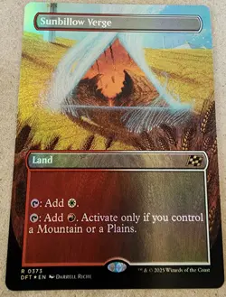 Sunbillow Verge - #373 Foil (Borderless) Aetherdrift - Mtg - Image 1