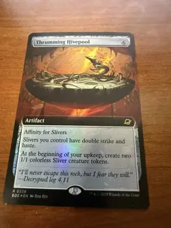 MTG: Thrumming Hivepool (Extended Art) Edge of Eternities Foil, Near Mint! - Image 1