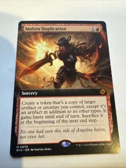 Molten Duplication - Extended Art  - Near Mint - MTG - Image 1