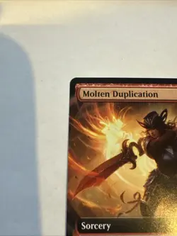 Molten Duplication - Extended Art  - Near Mint - MTG - Image 2
