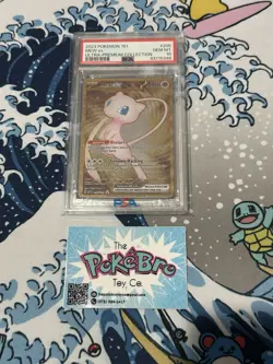 PSA 10 Pokemon 151 Ultra Premium Collection Promo Metal Mew EX 205/165 MINT! - Image 1
