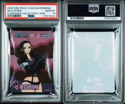 PSA10 2025 one piece Baskin Robbins Nico Robin Campaign Collection Card - Image 2