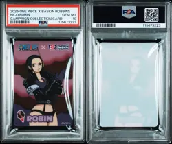 PSA10 2025 one piece Baskin Robbins Nico Robin Campaign Collection Card - Image 2