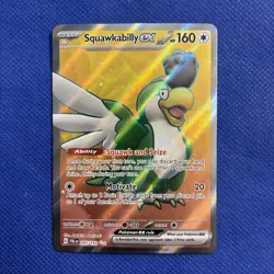 Squawkabilly EX 247/193 Pokemon Paldea Evolved Full Art Ultra Rare NM/M - Image 1