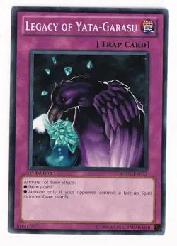 Yugioh Legacy of Yata-Garasu SDDL-EN033 1st Edition Common  - Image 1