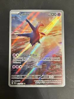 2024 Pokemon Card Surging Sparks LATIOS Illustration Rare 203/191  - Image 1
