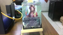 aerith gainsborough borderless surge foil mtg - Image 1