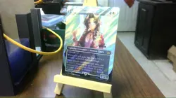 aerith gainsborough borderless surge foil mtg - Image 2