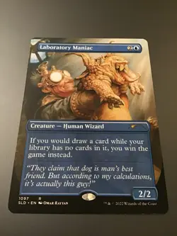 MTG Secret Lair #1097 Laboratory Maniac Borderless NM - Image 1