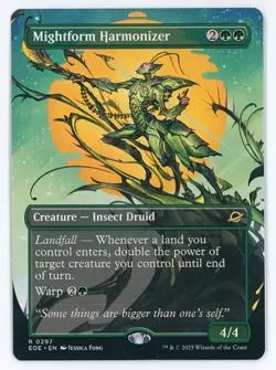 Mightform Harmonizer (Borderless) #0297 Foil MTG Edge of Eternities Magic - Image 1