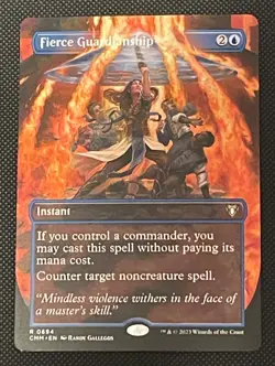 MTG Fierce Guardianship Commander Masters 0694 Regular Rare - Image 1