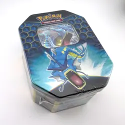 2019 Pokemon Trading Card Game Hidden Fates Fall Tin featuring Gyarados GX NEW! - Image 1