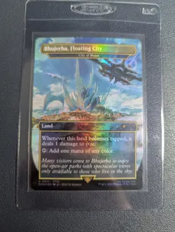 Bhujerba, Floating City (City of Brass) Final Fantasy MTG WPN Promo - Image 1