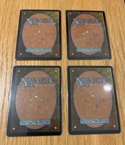 Magic the Gathering MtG Gut Shot New Phyrexia Foil 4x Full Playset (NM-/LP+) - Image 3