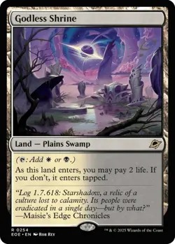 MTG Edge of Eternities - Godless Shrine NM - Image 1