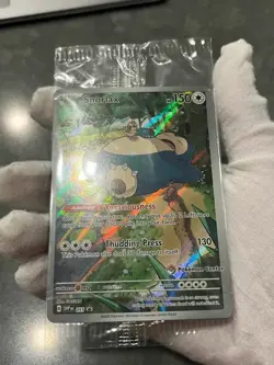 PokÃ©mon Snorlax 051 Scarlet & Violet 151 Pokemon Center Exclusive Promo Sealed - Image 4