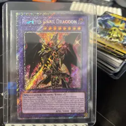 Yugioh Red-Eyes Dark Dragoon BROL-EN094 Starlight Rare 1st Edition NM - Image 1