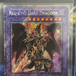 Yugioh Red-Eyes Dark Dragoon BROL-EN094 Starlight Rare 1st Edition NM - Image 3