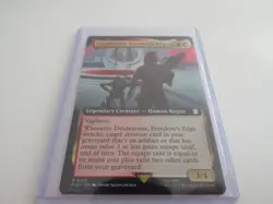 Desdemona, Freedom's Edge (Extended Art) [Fallout] MTG Near Mint - Image 1