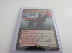 Desdemona, Freedom's Edge (Extended Art) [Fallout] MTG Near Mint - Image 2