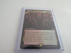 Assemble the Legion (Extended Art) [Fallout] MTG Near Mint - Image 1