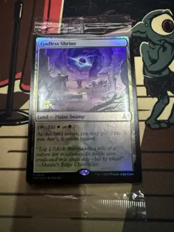 Godless Shrine Edge of Eternities Foil Prerelease Promo Sealed - Image 1