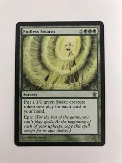 Endless Swarm MTG Magic the Gathering Card LP Lightly Played SOK - Image 1