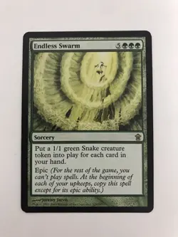 Endless Swarm MTG Magic the Gathering Card LP Lightly Played SOK - Image 2