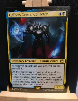 Golbez, Crystal Collector - Final Fantasy - Rare - NM (see pics) MTG - Image 1