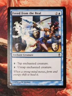 Freed from the Real The List Reprints Magic MTG PLST - Image 2
