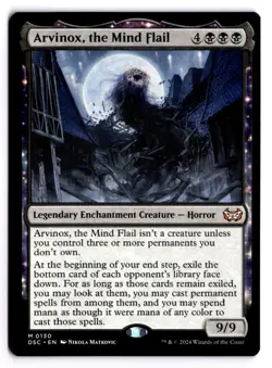 MTG - Arvinox, the Mind Flail #130 - Commander: Duskmourn: House of Horror - Image 1