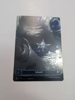 MTG - Island 0368 (Borderless Galaxy Foil) - Edge of Eternities NM/M Condition - Image 5