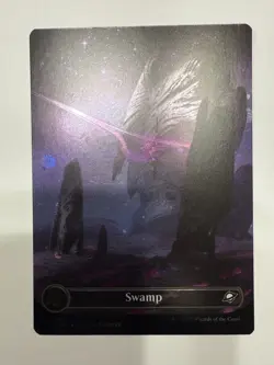 Swamp (Borderless) (Galaxy Foil) - Edge of Eternities MTG *SHIPS NOW!* - Image 1