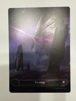 Swamp (Borderless) (Galaxy Foil) - Edge of Eternities MTG *SHIPS NOW!* - Image 2