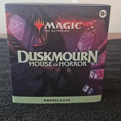 MTG MAGIC THE GATHERING  DUSKMOURN HOUSE OF HORROR SEALED PRERELEASE KIT - Image 1