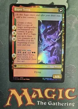 Terra, Magical Adept (Extended Art Foil) Final Fantasy MTG FFVI #511 - Image 2