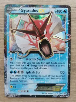 Pokemon Gyarados EX XY106 Black Star Promo Holo Card NM Condition - Image 1