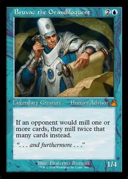 1x MTG Bruvac the Grandiloquent (Retro Frame) - Ravnica Remastered (RVR) #309 - Image 1