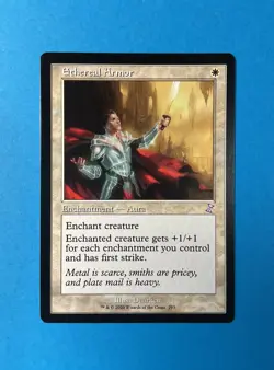 Ethereal Armor - Time Spiral Remastered - Retro - MTG - MAGIC THE GATHERING - Image 1